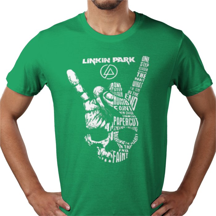 Linkin Park - Skull Hand T-Shirt