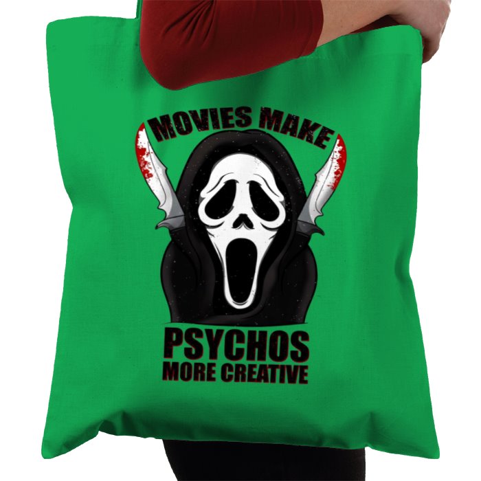 Scream - Creative Psychos Tote Bag