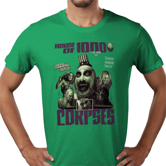 House Of 1000 Corpses Theme T Shirt