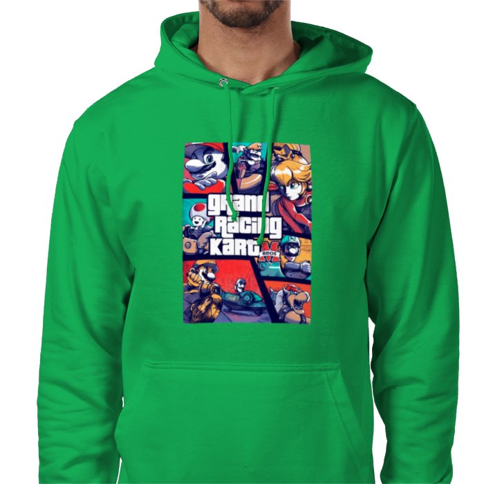 Mario Kart & Grand Theft Auto - Grand Racing Kart Value Hoodie