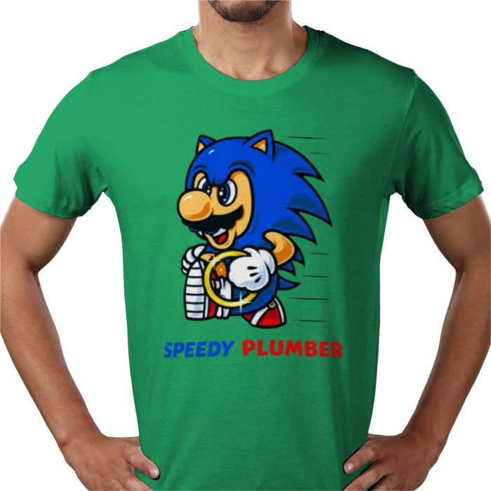 Super Mario x Sonic - Mario The Hedgehog T-shirt