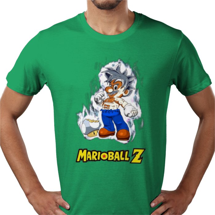 Super Mario x Dragonball Z - Ultra Instinct Mario T-shirt