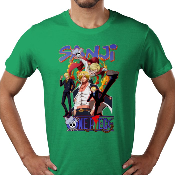 One Piece - Sanji Theme 3 T-Shirt