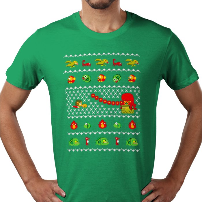 Ugly Jumper Style - Alex The Kid Christmas T Shirt