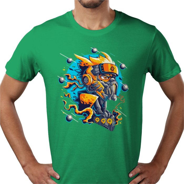 Naruto - Cyber Naruto T-shirt