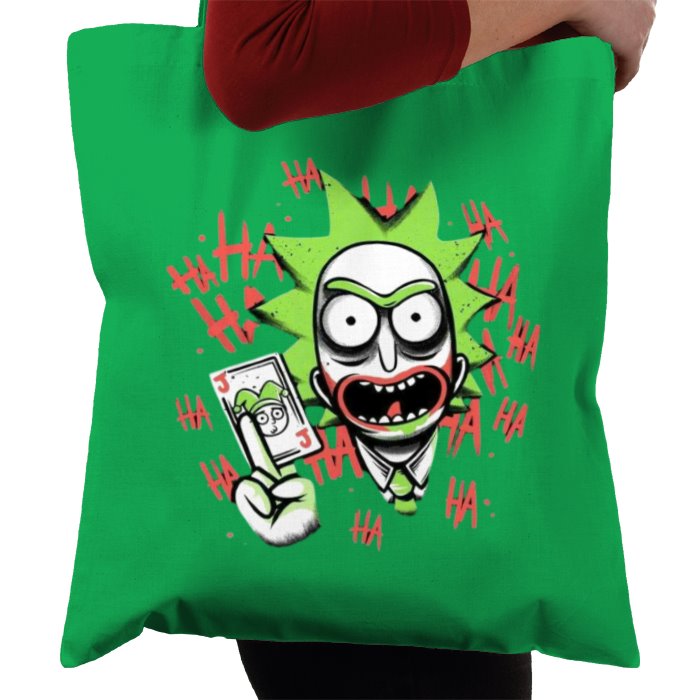 Rick & Morty x Batman - Joker Rick Tote Bag