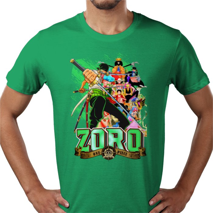 One Piece - Zorro Theme 3 T-Shirt