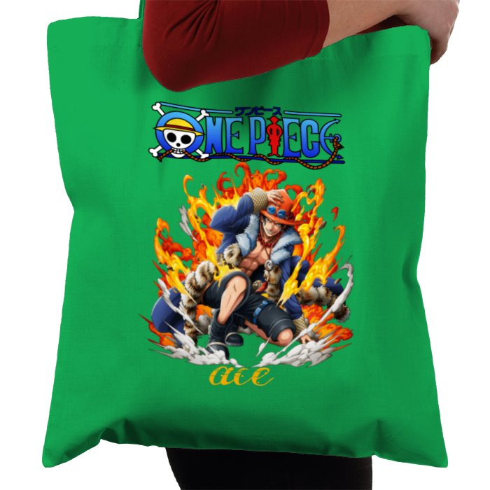 One Piece - Ace Portrait Tote Bag