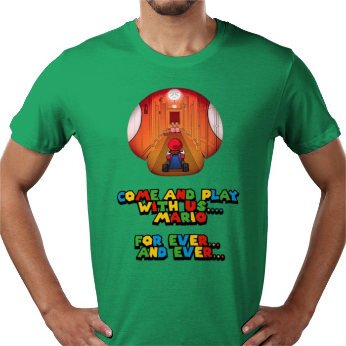 Super Mario x The Shining - Come Play With Us T-shirt