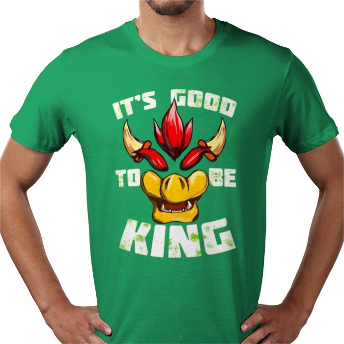Super Mario Bro's - Its Good To Be King T-shirt