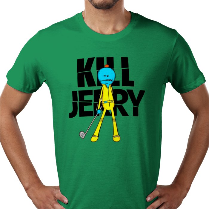 Rick & Morty x Kill Bill Parody - Kill Jerry T-Shirt