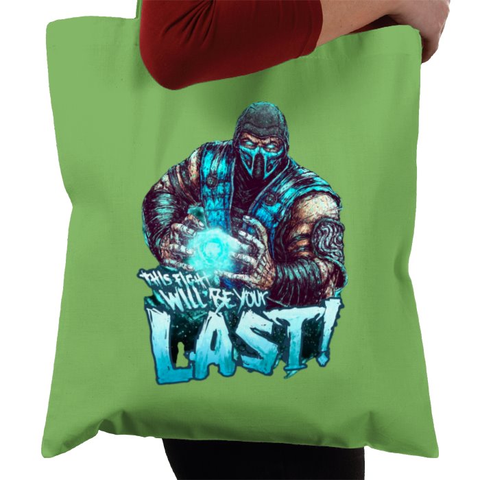 Mortal Kombat - Sub Zero Last Match Tote Bag