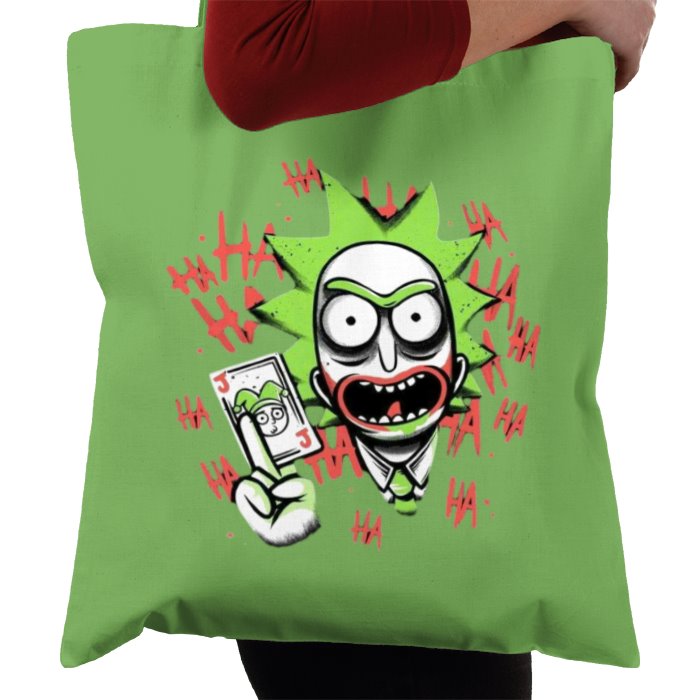 Rick & Morty x Batman - Joker Rick Tote Bag