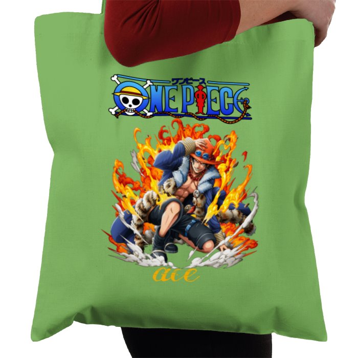 One Piece - Ace Portrait Tote Bag