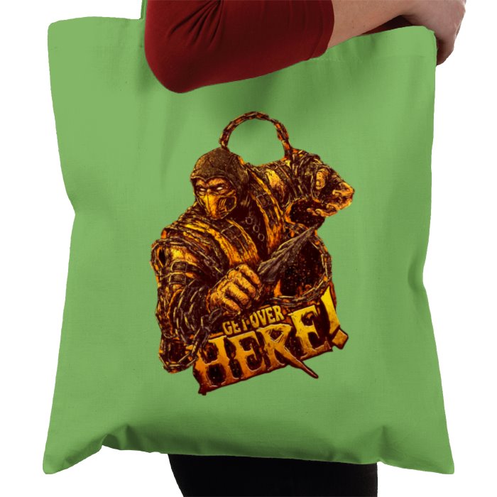 Mortal Kombat - Get Over Here v2 Tote Bag