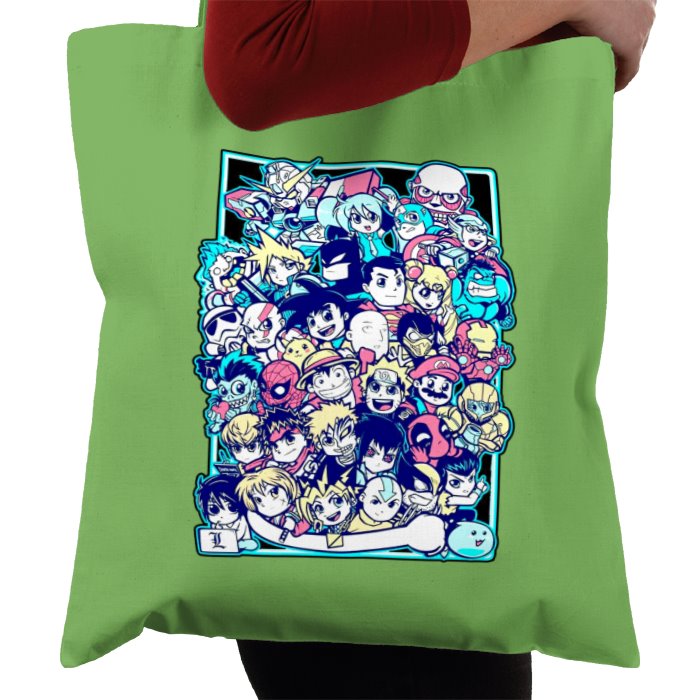 Anime Collage - No.2 Tote Bag