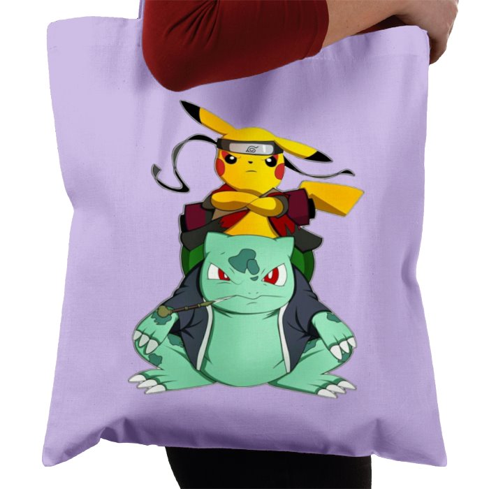 Pokémon & Naruto - Poke Ninjas Tote Bag