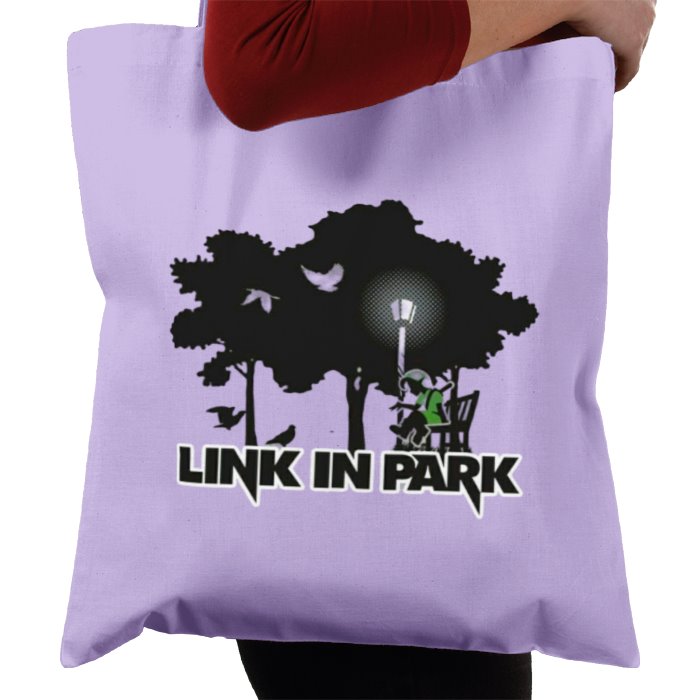 The Legend Of Zelda & Linkin Park - Link In Park Tote Bag