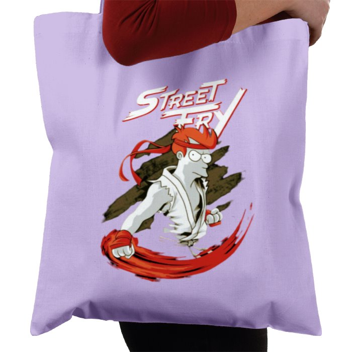 Futurama x Street Fighter - Street Fry Tote Bag