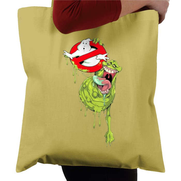Ghostbusters - Slimer Logo Tote Bag