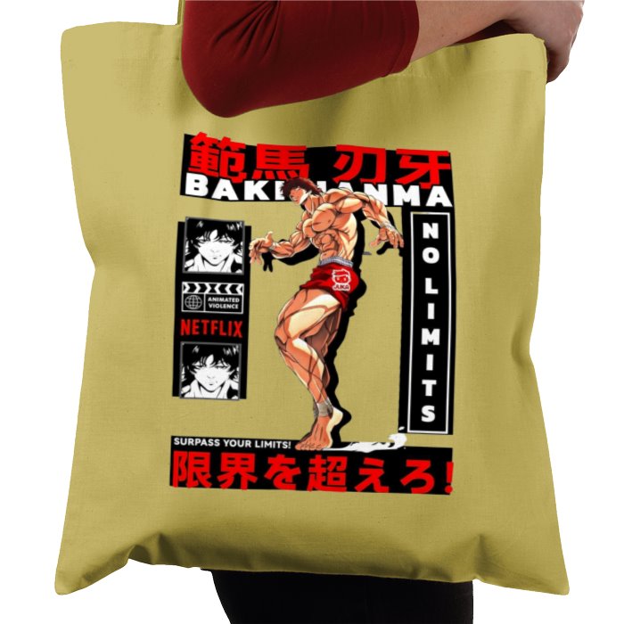 Baki - No Limits Tote Bag