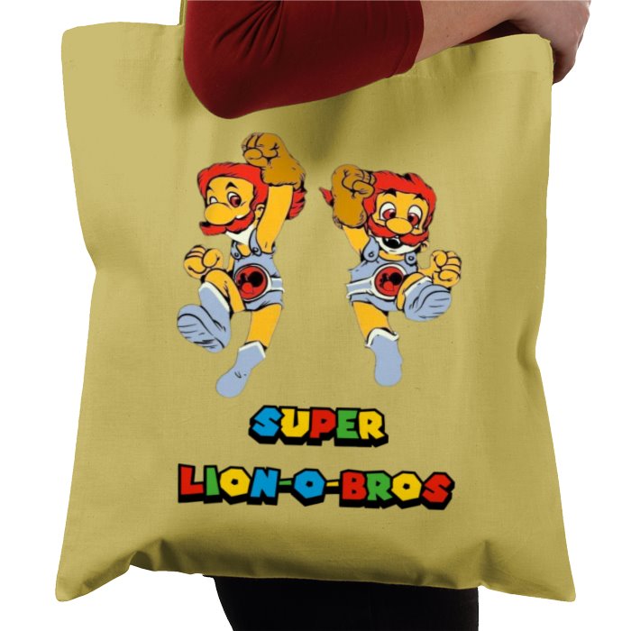 Super Mario Bro's x Thundercats - Super Lion-o Bro's Tote Bag