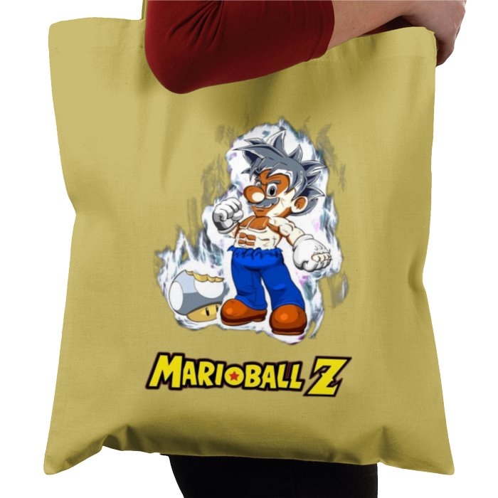 Super Mario Bro's x Dragonball Z - Ultra Instinct Mario Tote Bag