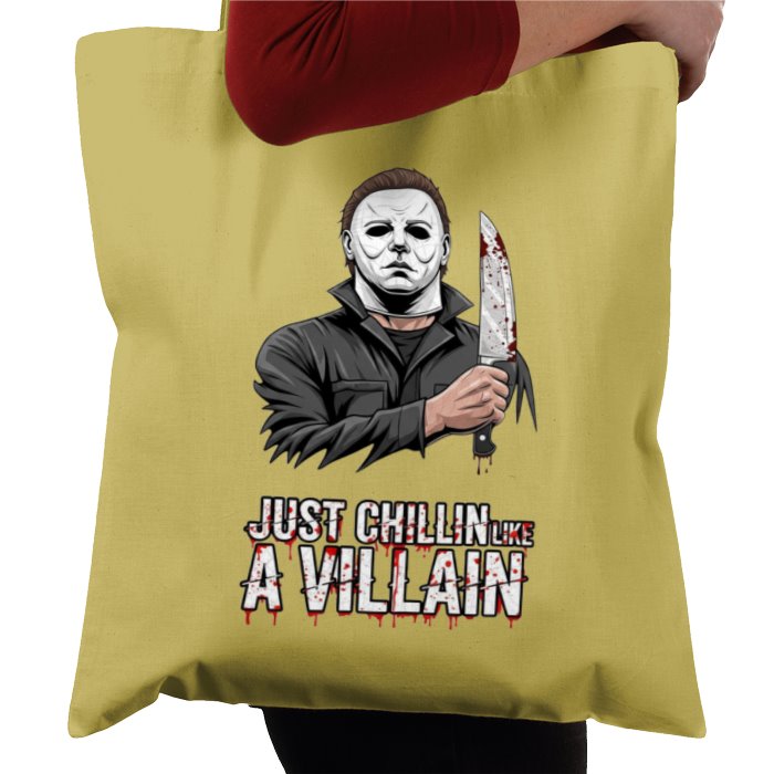 Halloween - Chilin Like A Villain Tote Bag