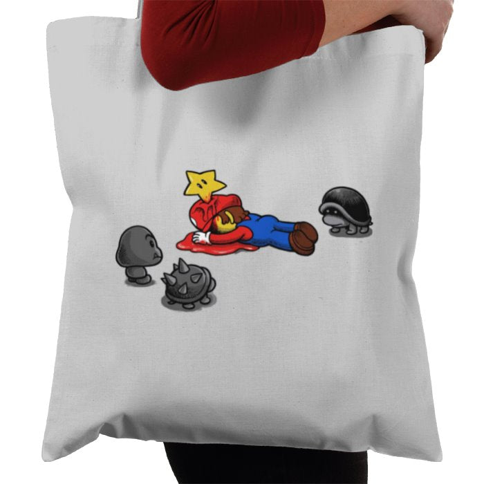 Super Mario Bro's - Game Over Tote Bag