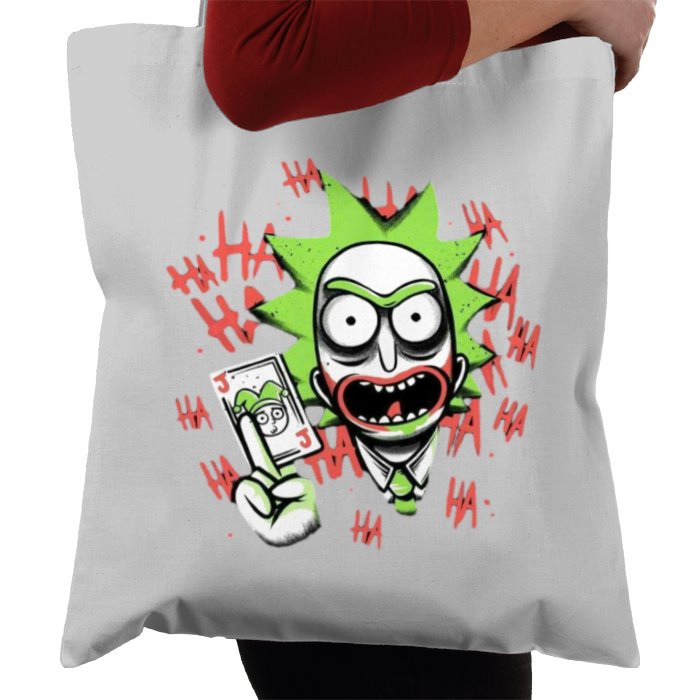 Rick & Morty x Batman - Joker Rick Tote Bag