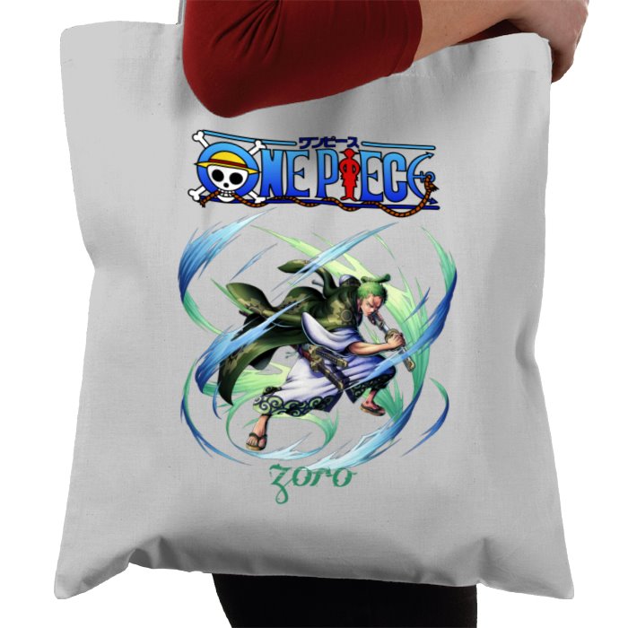 One Piece - Zorro Portrait Tote Bag