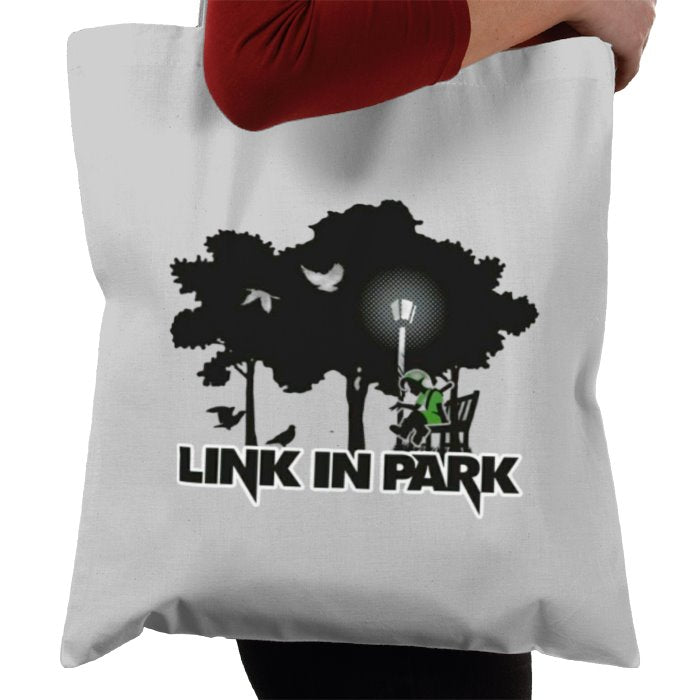 The Legend Of Zelda & Linkin Park - Link In Park Tote Bag