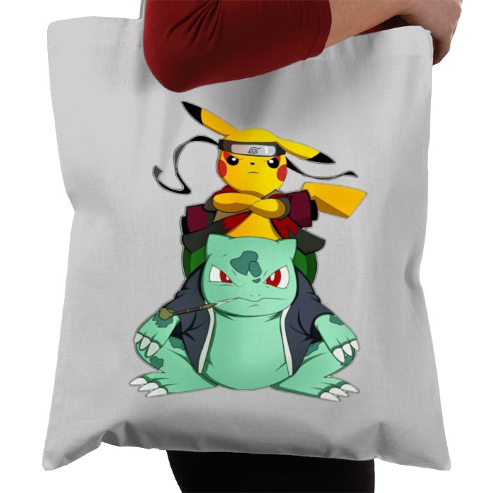 Pokémon & Naruto - Poke Ninjas Tote Bag