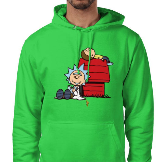 Rick & Morty x Snoopy - Chilling Value Hoodie