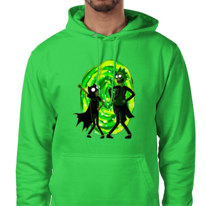 Rick & Morty x Batman - Portal Pose Value Hoodie