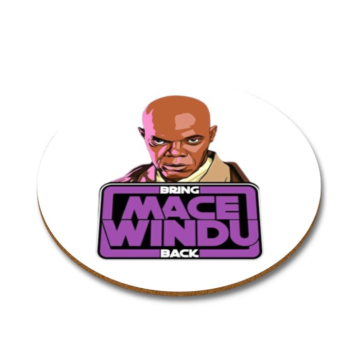 Samuel Jackson x Star Wars - Bring Back Mace Windu Round Coasters