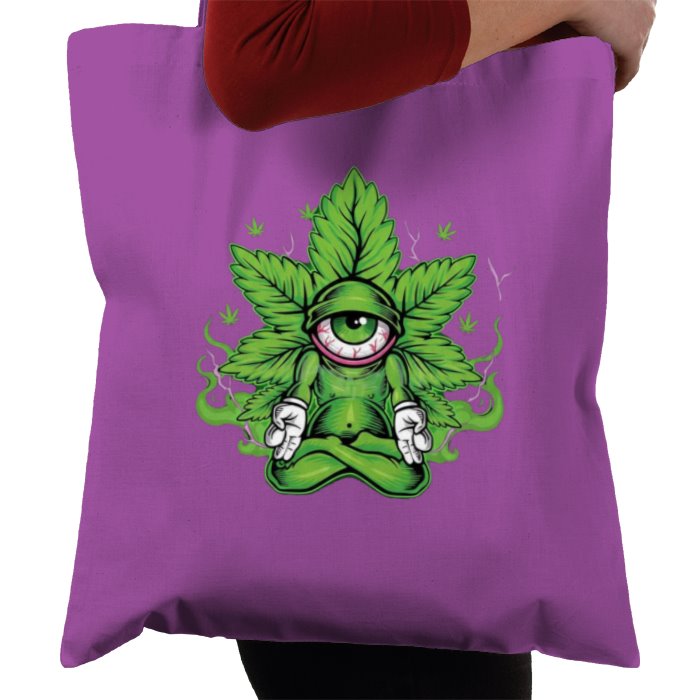 Cannabis Eye Tote Bag