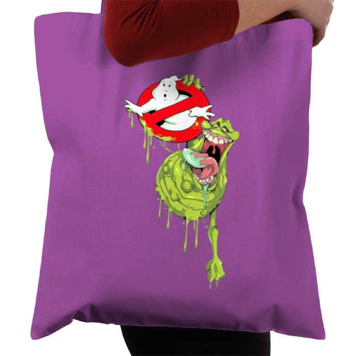 Ghostbusters - Slimer Logo Tote Bag