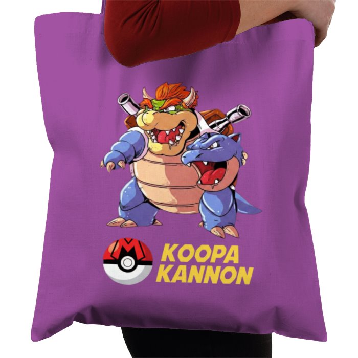 Super Mario Bro's x Pokémon - Koopa Kannon Tote Bag