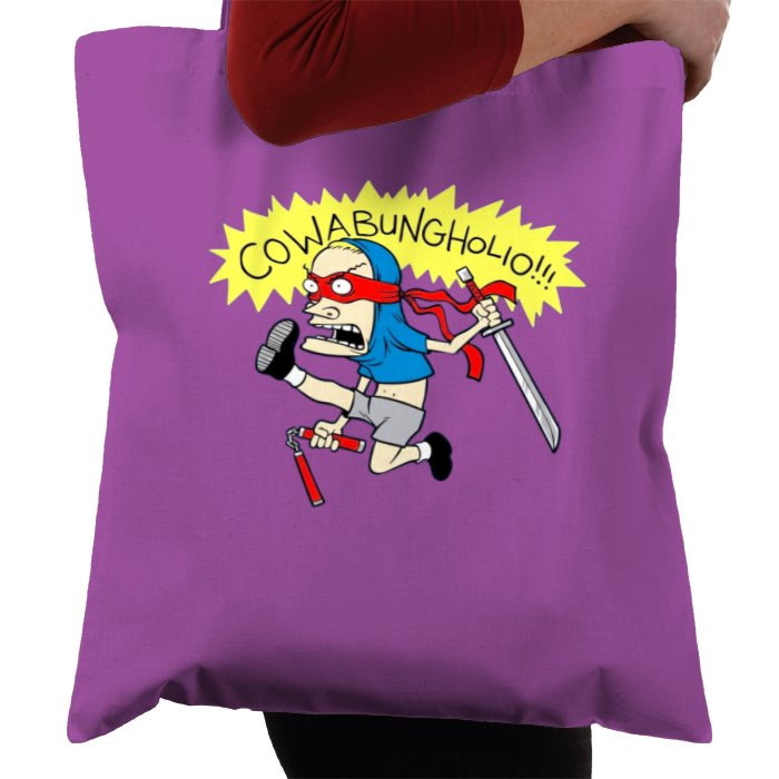 Beavis & Butt Head x Teenage Mutant Ninja Turtles - CowaBungHolio Tote Bag