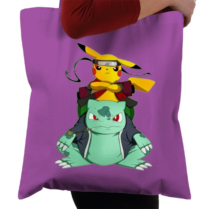 Pokémon & Naruto - Poke Ninjas Tote Bag