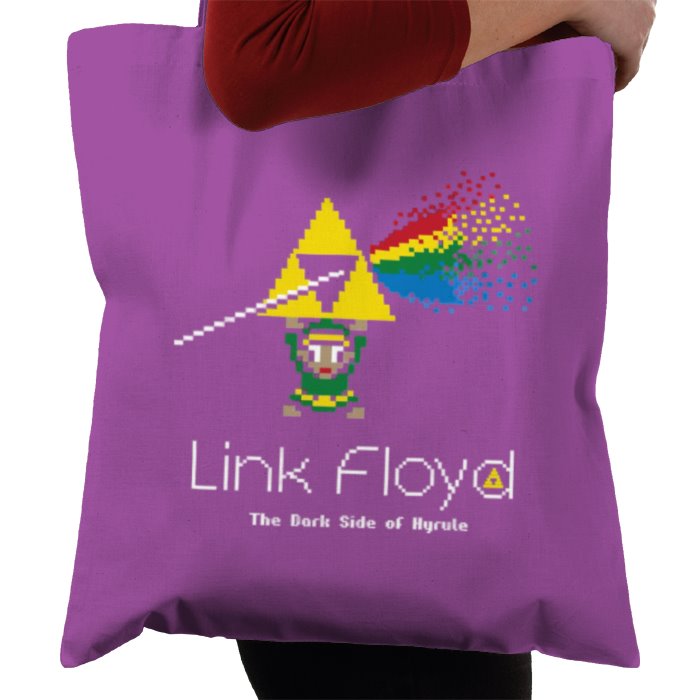 The Legend Of Zelda & Pink Floyd - Link Floyd Tote Bag