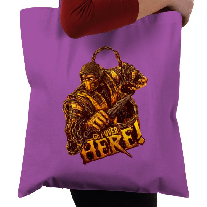 Mortal Kombat - Get Over Here v2 Tote Bag