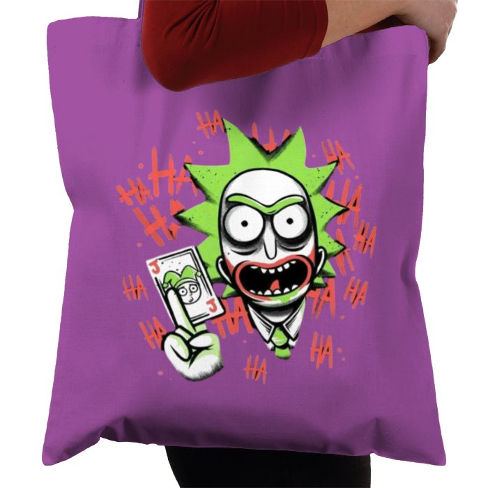 Rick & Morty x Batman - Joker Rick Tote Bag