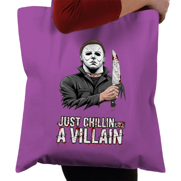 Halloween - Chilin Like A Villain Tote Bag