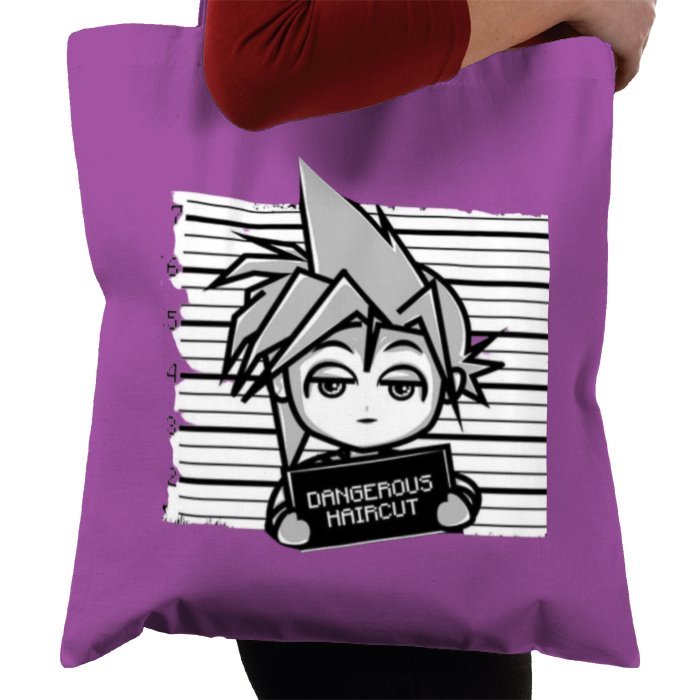 Final Fantasy 7 - Dangerous Haircut Tote Bag