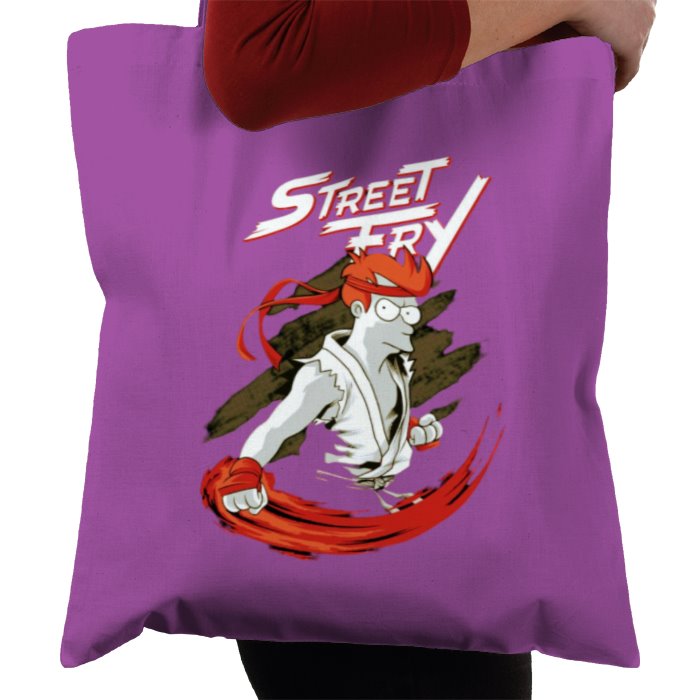 Futurama x Street Fighter - Street Fry Tote Bag