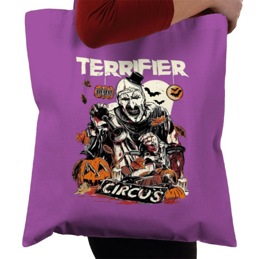 The Terrifier Theme 1 Tote Bag
