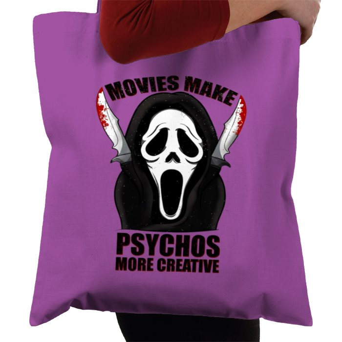Scream - Creative Psychos Tote Bag