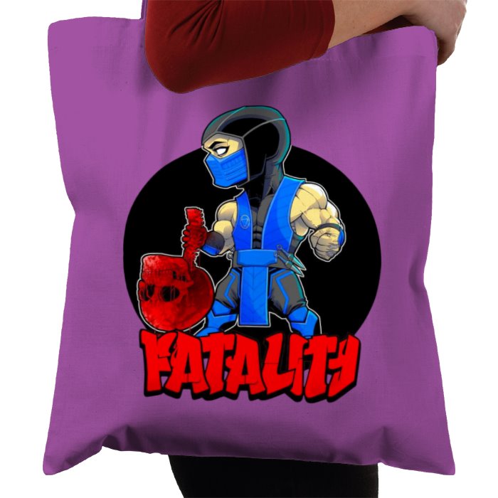 Mortal Kombat - Sub Zero Fatality Tote Bag